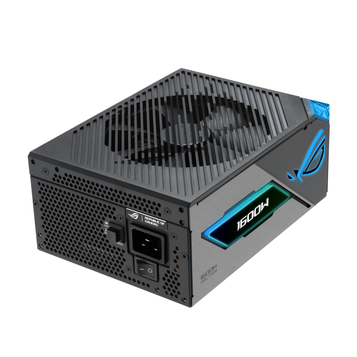 ‘ASUS PSU – 1600W – Fully modular – 80 Plus Titanium – 10 years warranty.